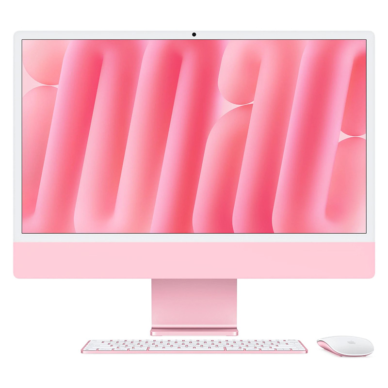 Apple 24in iMac - Retina 4.5K M4 10-core CPU / 10-core GPU 256GB SSD 16GB RAM - Pink (MWV43X/A)