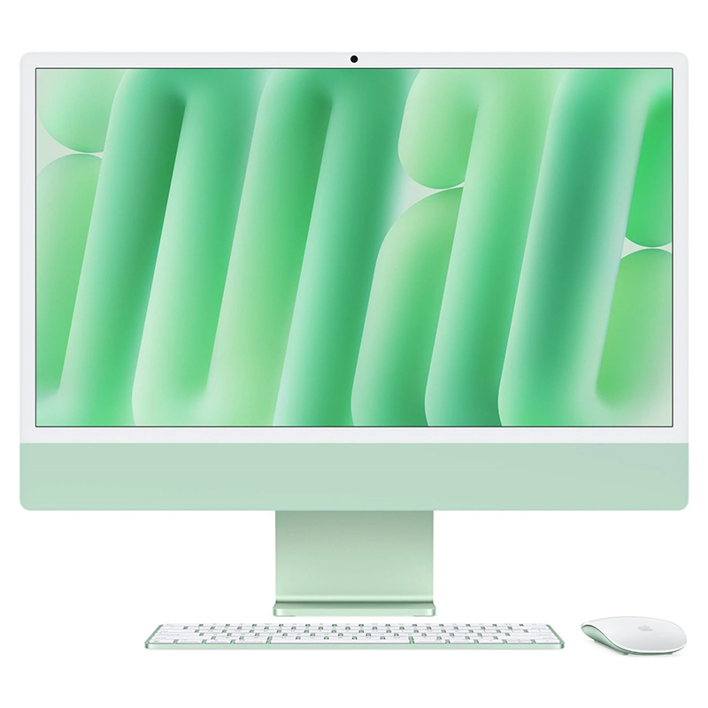 Apple 24in iMac - Retina 4.5K M4 10-core CPU / 10-core GPU 512GB SSD 16GB RAM - Green (MWV03X/A)