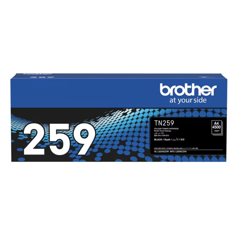 Brother Black Super High Yield Toner Cartridge for MFC-L8390CDW and HL-L8240CDW (TN-259BK)