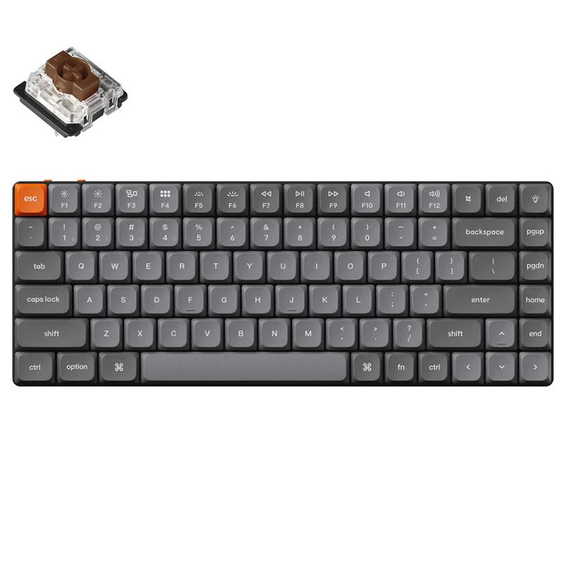 Keychron K3 Max RGB Custom Wireless Mechanical Keyboard - Brown Switch (KBKCK3MH3)