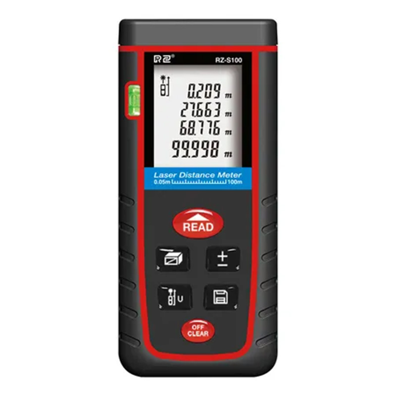 Partlist Laser Distance Meter with Level Bubble 0.05-100M