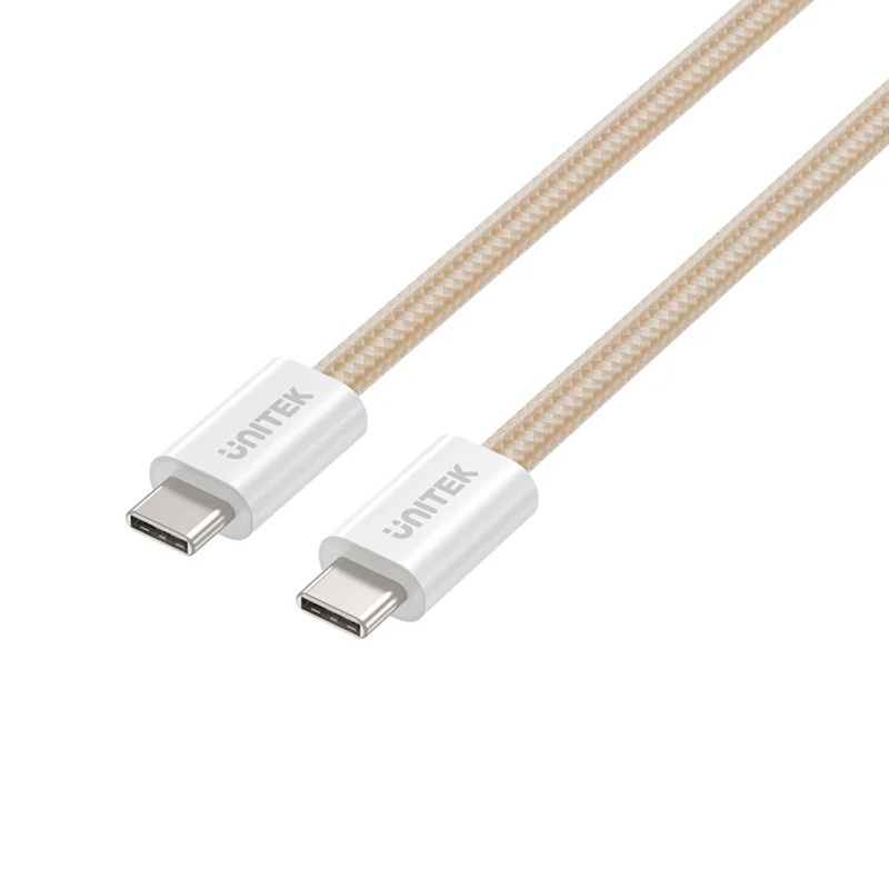 Unitek 100W Magnetic USB-C Beige Cable - 1m (UTC14141ACL01)