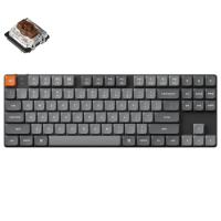 Keychron K1 Max QMK/VIA RGB Wireless Custom Mechanical Keyboard - Brown Switch (KBKCK1MH3)