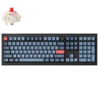 Keychron V6 Max QMK/VIA Wireless Custom Mechanical Keyboard with Gateron Jupiter Red Swtich (KBKCV6MD1)