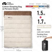 Sleeping-Bag-Hammock-MOBI-GARDEN-Sleeping-Bag-Ultralight-Moon-Cotton-Hiking-Camping-Keep-Warm-With-Pillow-Lightweight-Waterproof-Climbing-Accessories-IVORY-3