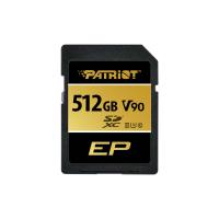 PATRIOT MEMORY V90 SDXC UHS-II U3 Class 10 SD Card - PEF512GEP92SDX Supports 4K/8K Ultra-HD Video