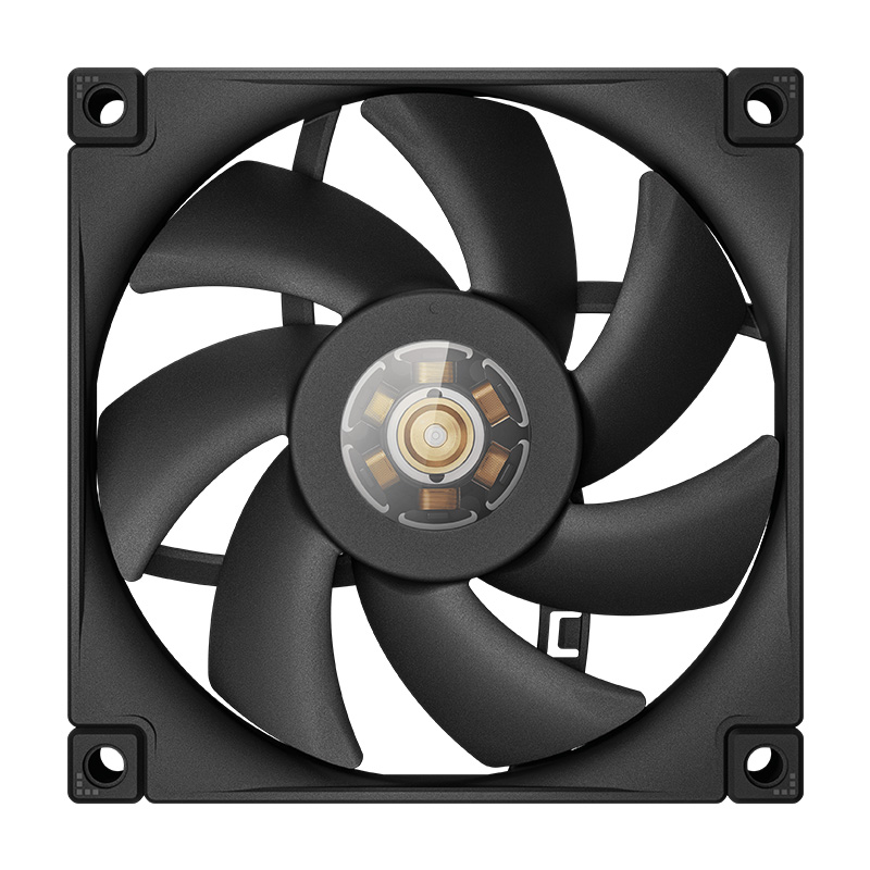 Deepcool FT9 SLIM 92mm High-Performance Thin-Profile PWM Fan - Black (R-FT9SLIM-BKWPN1-G)