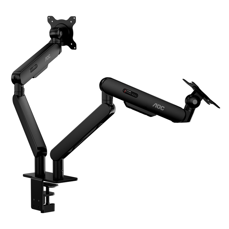 AOC 17in - 34in Dual Monitor Arm - Silver (AM420B)