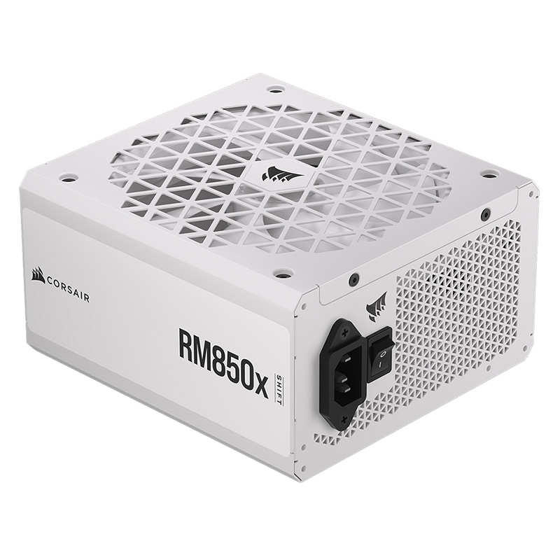 Corsair 850W RM850x Shift 80+ Gold Fully Modular ATX Power Supply - White (CP-9020274-AU)