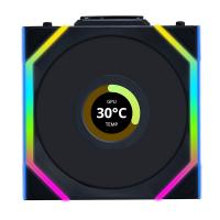 120mm-Case-Fans-Lian-Li-Uni-Fan-120mm-SL-Wireless-ARGB-4-Pin-PWM-Black-Fan-with-1-6in-LCD-Display-12SLLCD1W1B-6