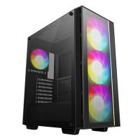 Deepcool Matrexx 55 V4 RGB TG Mid-Tower ATX Case - Black (R-MATREXX55-BKADA4-G-4)