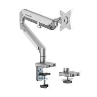 Monitor-Accessories-Humanmotion-Single-Screen-Epic-Gas-Spring-Aluminum-Steel-Monitor-Arm-for-up-to-17in-32in-2-9kg-Matte-Silver-T2-1-2