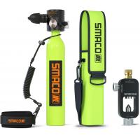 Outdoor-Gear-SAMCO-S300Plus-0-5L-Mini-Scuba-Tank-Green-Lost-Rope-0-5L-Backpack-18