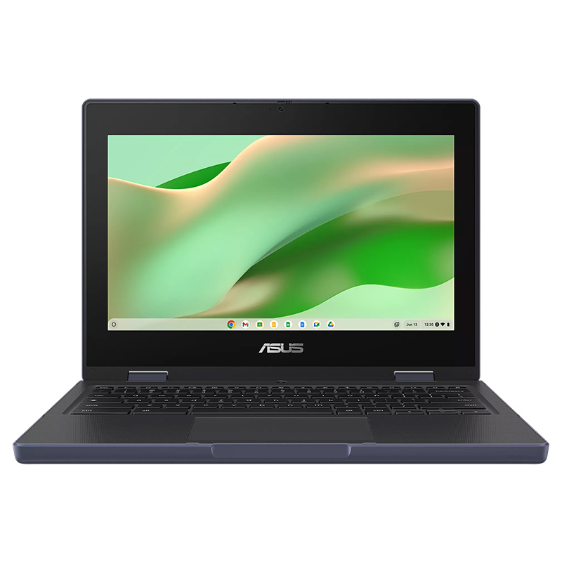 Asus CR1104 Flip 11.6in HD Touch with Gorilla Glass Flip Stylus Intel N100 32GB SSD 4GBB RAM WiFi6E Dual Camera - Mineral Grey