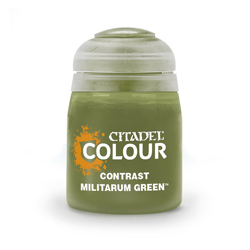 Games Workshop 29-24 Citadel Contrast: Militarum Green (18ml)