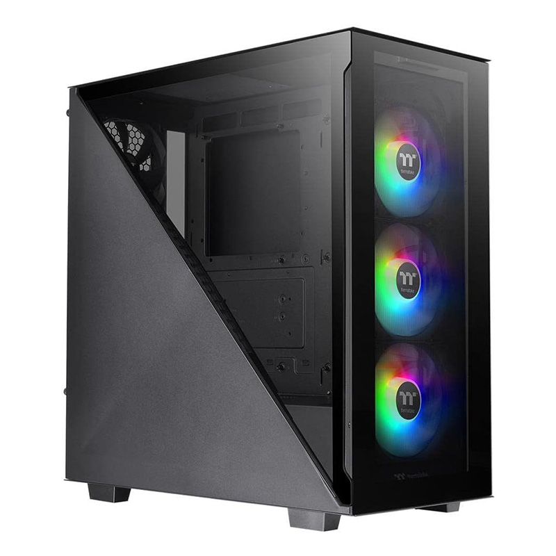 Thermaltake Divider 300 TG ARGB Mid Tower ATX Case - Black (CA-1S2-00M1WN-01)