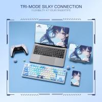 Keyboards-Redragon-K707-PRO-SE-80-Wireless-Gasket-RGB-Gaming-Keyboard-3-Modes-87-Keys-TKL-Anime-Mechanical-Keyboard-w-Hot-Swap-Socket-Custom-Linear-Switch-6