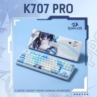 Keyboards-Redragon-K707-PRO-SE-80-Wireless-Gasket-RGB-Gaming-Keyboard-3-Modes-87-Keys-TKL-Anime-Mechanical-Keyboard-w-Hot-Swap-Socket-Custom-Linear-Switch-7