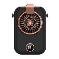 Portable Fan 10000mAh Rechargeable Mini Waist Fan With Max 24H Working Time 3 Speeds Strong Airflow Wearable Personal Clip Fan Belt Fan