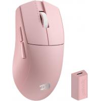 Redragon M916 PRO 3-Mode Wireless Gaming Mouse Hype-Speed 4K Polling Rate 49G Ultra-Light 26K DPI, Pink