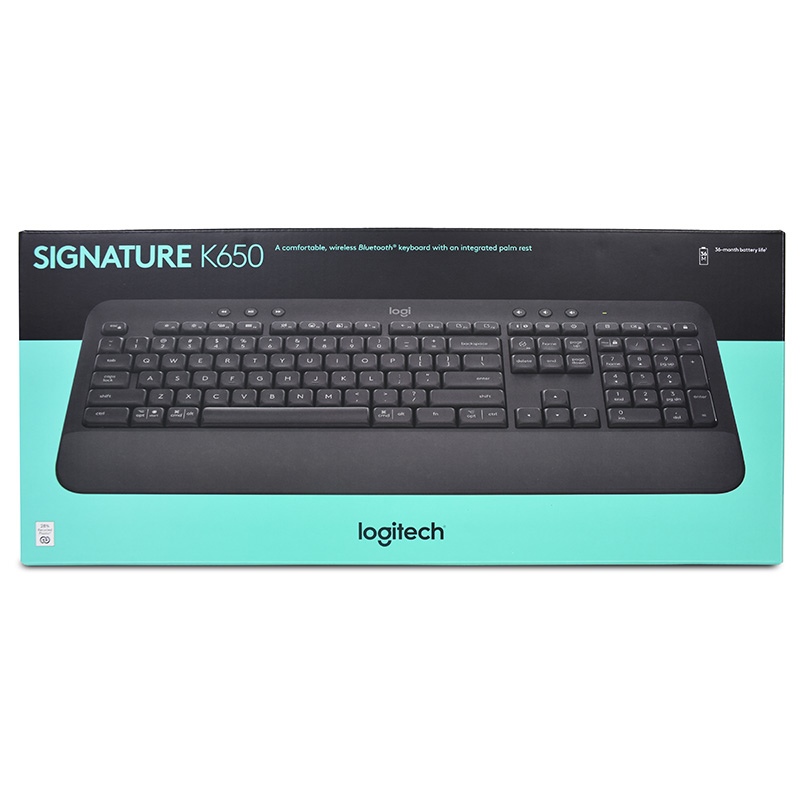 Logitech Signature K650 Wireless Keyboard - Graphite English (920-010955)