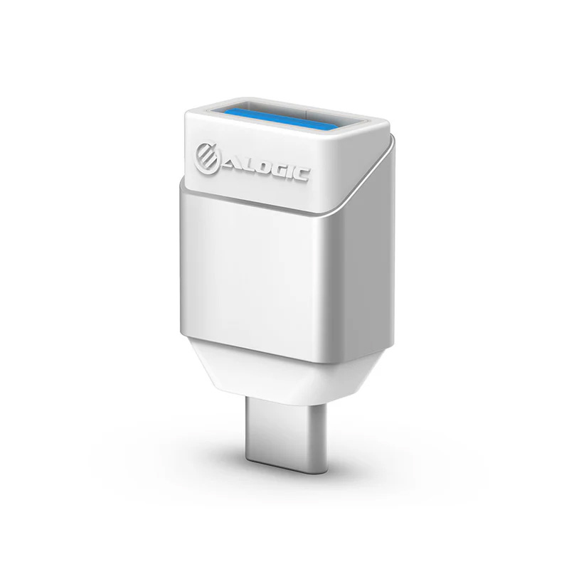 Alogic Ultra Mini USB-C to USB-A Adapter - Silver (ULCAMN-SGR)