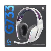 Logitech G733 LightSpeed Wireless RGB Gaming Headset - White (981-000886)