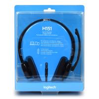 Headphones-Logitech-H151-Headset-Black-981-000587-10