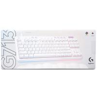 Logitech G713 RGB Wired Mechanical Gaming Keyboard - White English Tactile - Aurora Collection (920-010427)