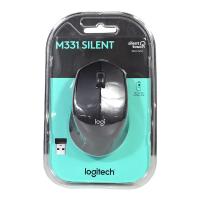 Logitech M331 Silent Plus Wireless Optical Mouse - Black (910-004914)