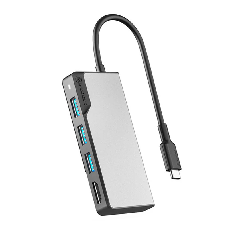 Alogic USB-C Fusion Core V2 5-in-1 Hub - Space Grey (UCFUHDV2-SGR)