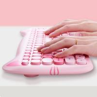 Keyboard-Mouse-Combos-Cute-Cat-Keyboard-and-Mouse-Combo-Wireless-Kawaii-Keyboard-and-Mouse-for-Girls-and-Kids-Soundless-Colorful-Keys-Compatible-with-Notebook-PC-9