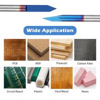 Laser-Engravers-Genmitsu-10-Pcs-1-8-Shank-CNC-Router-Bits-Set-Flat-V-bit-Triangular-V-bit-20-30-45-60-90-Degree-0-1mm-Tip-Nano-Blue-Coat-17