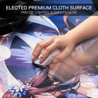 Mouse-Pads-Redragon-P046L-Anime-Gaming-Mouse-Pad-Smooth-Lycra-Surface-Anti-Slip-Rubber-Base-Spill-Resistant-Durable-5mm-Thick-Design-35-x-16-inches-4