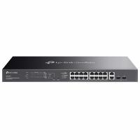 TP-Link Omada 20-Port Gigabit Easy Managed Switch with 16-Port PoE+ (ES220GMP)