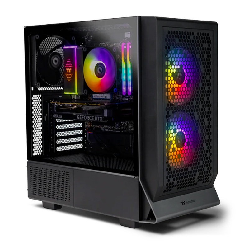 Thermaltake Gaming System Infinity Pro V5 i7-12700F RTX 4070 Super 1TB SSD 32GB RAM W11H Desktop Gaming PC (CA-4J1-00D1WA-A5)