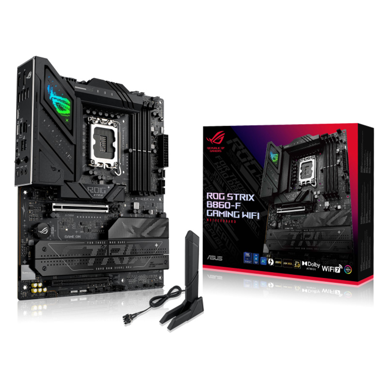 Asus ROG STRIX B860-F Gaming WIFI LGA 1851 ATX Motherboard (ROG STRIX B860-F GAMING WIFI)