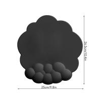 Mouse-Mouse-Pads-Ergonomic-Mouse-Pad-with-Leather-Wrist-Rest-Black-Memory-Foam-Support-for-Computer-Office-Gaming-Non-Slip-Base-Black-3