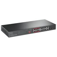 Switches-TP-Link-16-Port-10-100Mbps-2-Port-Gigabit-Unmanaged-PoE-Switch-TL-SL1218MP-1
