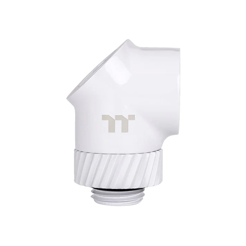 Thermaltake Pacific SF 45 & 90 Degree Adapter - White (CL-W398-CU00WT-A)