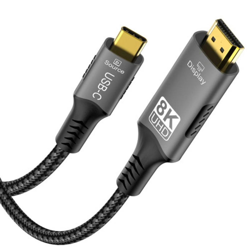 Generic USB Type C to HDMI 2.1 8K Male to Male Cable - 2m (CB-TC-HDMI-8K)