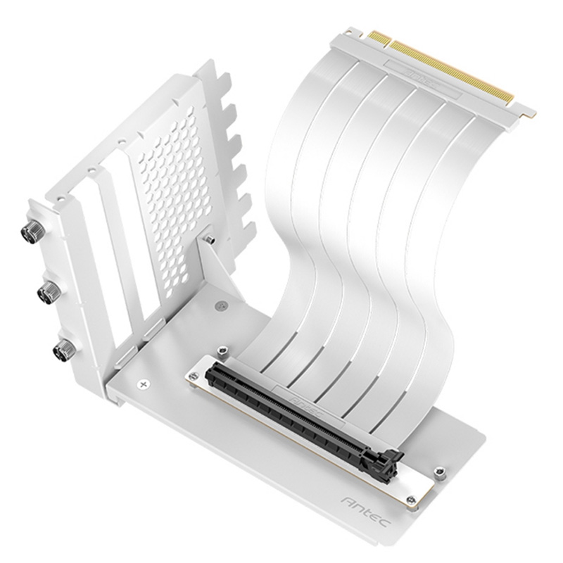 Antec GPU PCIe 4.0 Riser Cable Kit 200mm - White (AT-RCVB-W200-PCIE4)