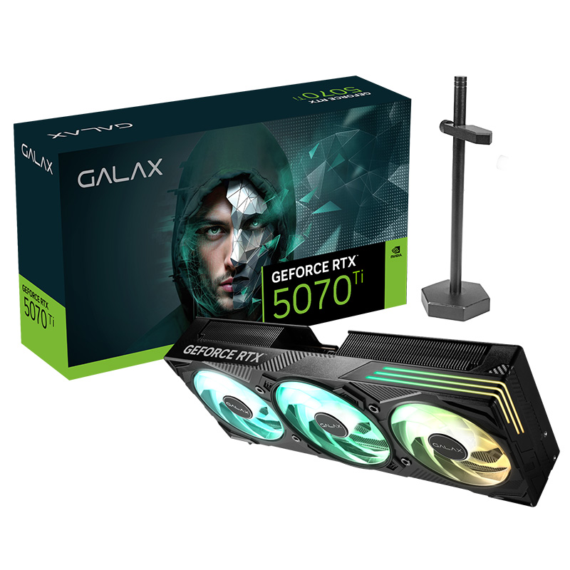 Galax GeForce RTX 5070 Ti EX Gamer 1-Click OC 16G Graphics Card (57IZN6MDBUEX)