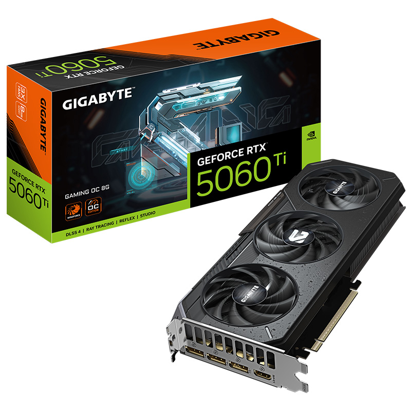 Gigabyte GeForce RTX 5060 Ti Gaming OC 8G Graphics Card (GV-N506TGAMING OC-8GD)