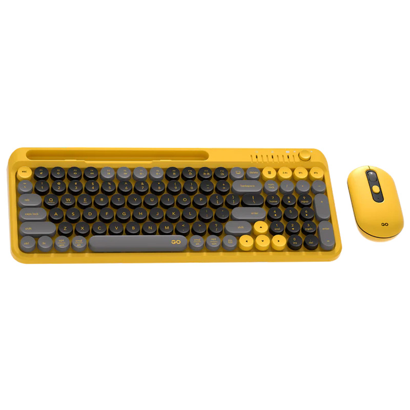 Fantech GO MOCHI101 95% Wireless Keyboard and Mouse Combo Computer Keyboard Set (KBFTWK899YW)