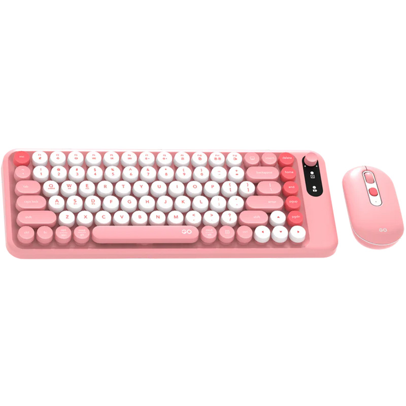 Fantech GO MOCHI85 75% Wireless Keyboard and Mouse Combo - Pink (KBFTWK898PK)