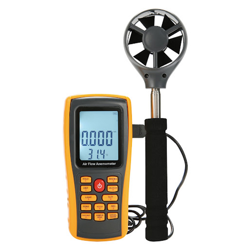 Partlist Air Flow Meter Wind Speed Anemometer 
