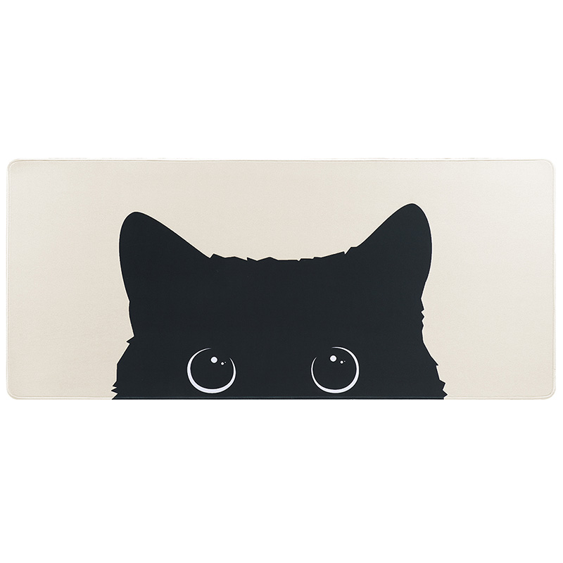 YUNZII Keynovo Desk Mat 900x400x3mm Cat Mousepad - Peeking Cat (MPYZPEEKING)