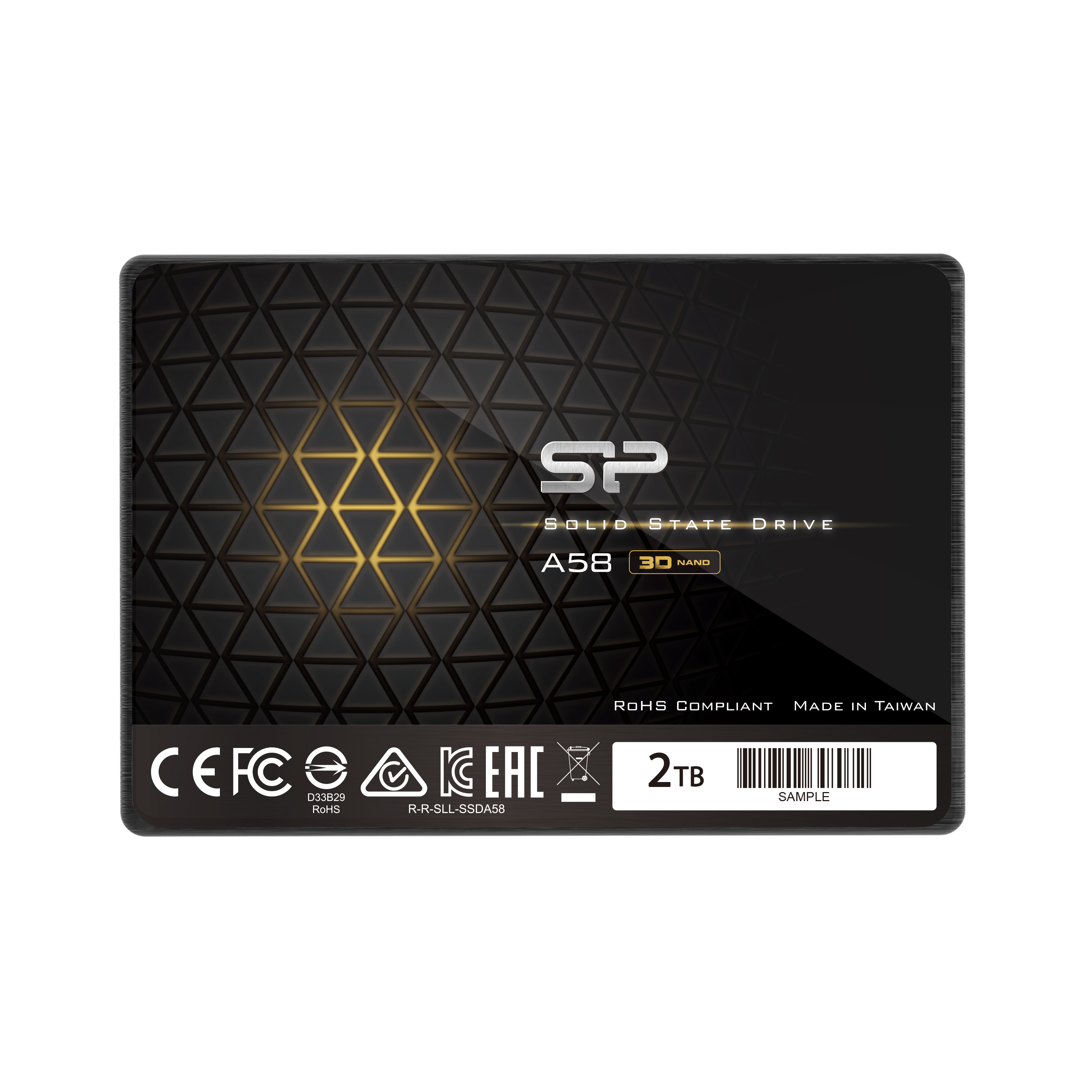 SP Silicon Power Ace A58 2TB 3D NAND 2.5inch SATA III SSD - SP002TBSS3A58A25