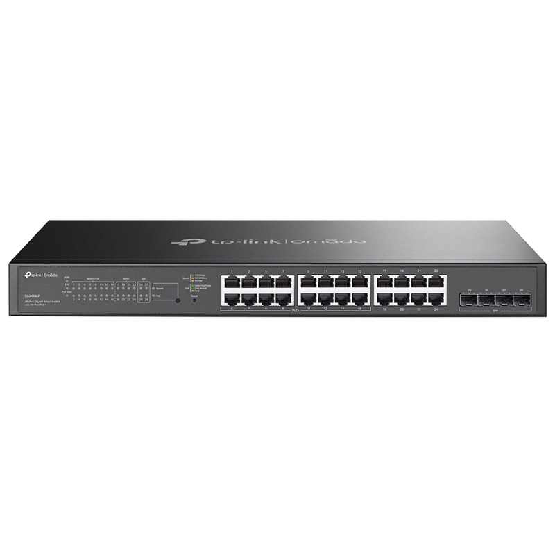 TP-Link Omada 28-Port Gigabit Smart Switch with 16-Port PoE+ (SG2428LP)